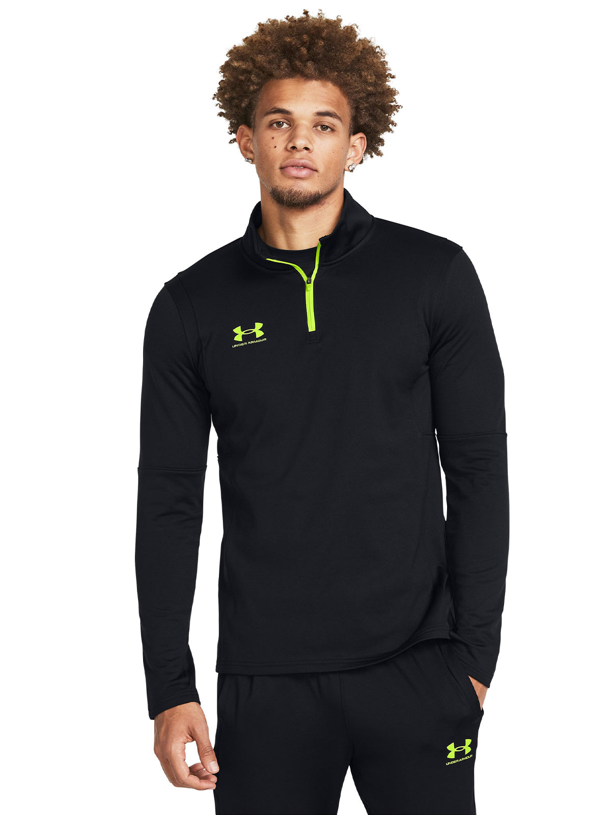 Camiseta Fútbol Hombre Color Negro-1