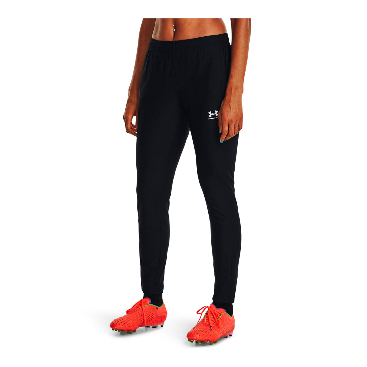 Pantalón Fútbol Mujer Color Negro-3