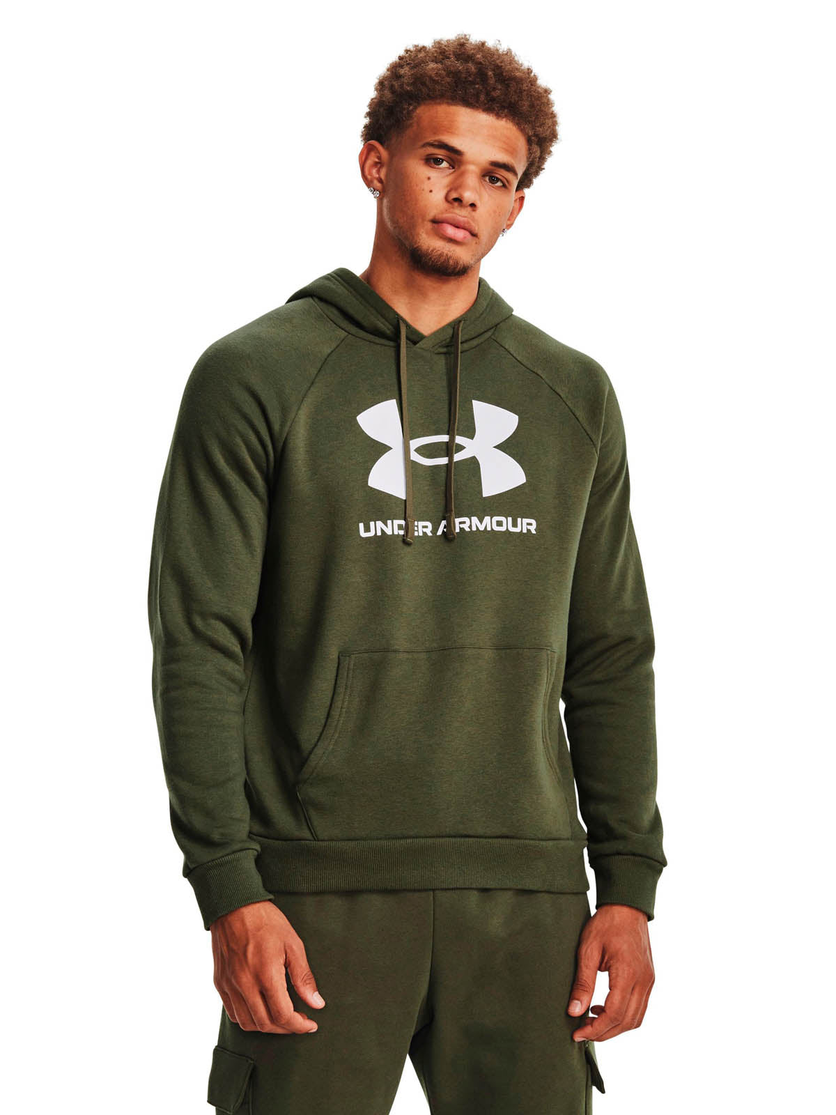 Buzo Training Hombre Color Verde-3