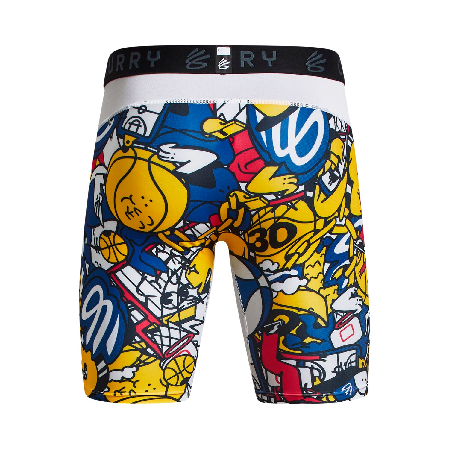 Short Basketball Hombre Color Blanco-2