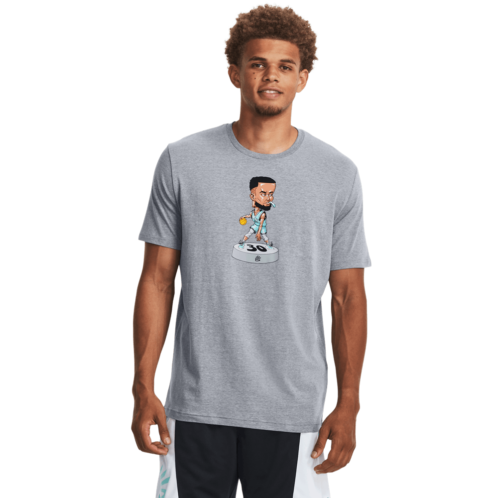 Camiseta Basketball Hombre Color Gris