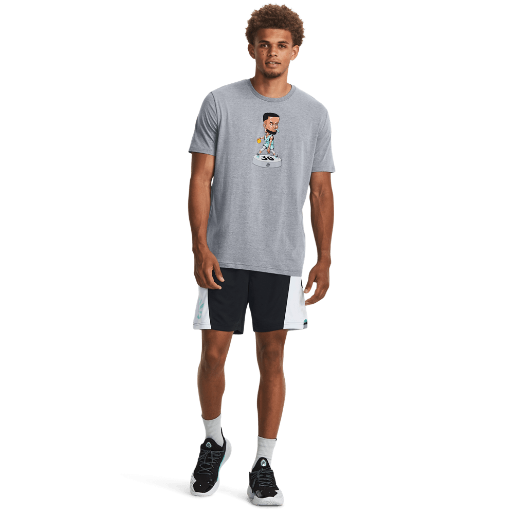 Camiseta Basketball Hombre Color Gris