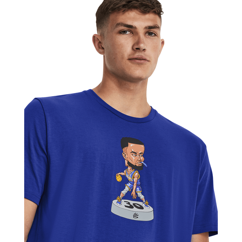 Camiseta Basketball Hombre Color Azul