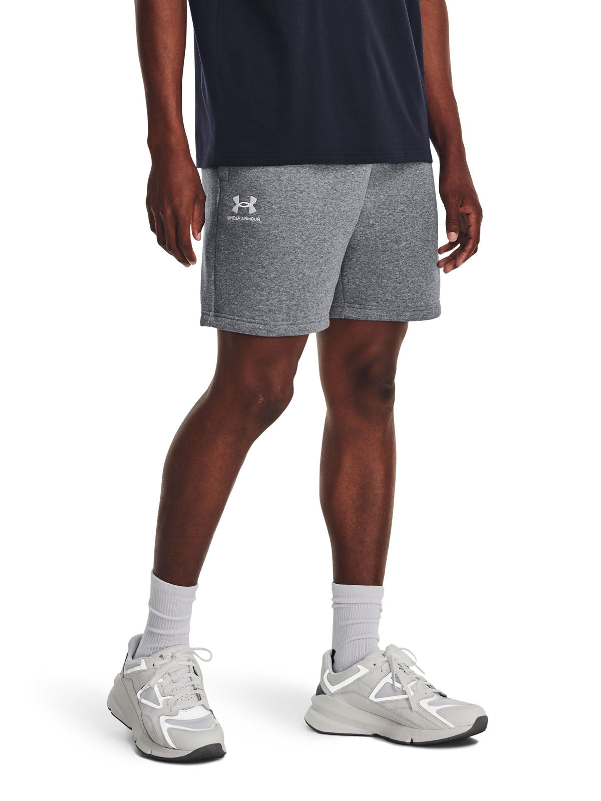 Short Training Hombre Color Gris-3