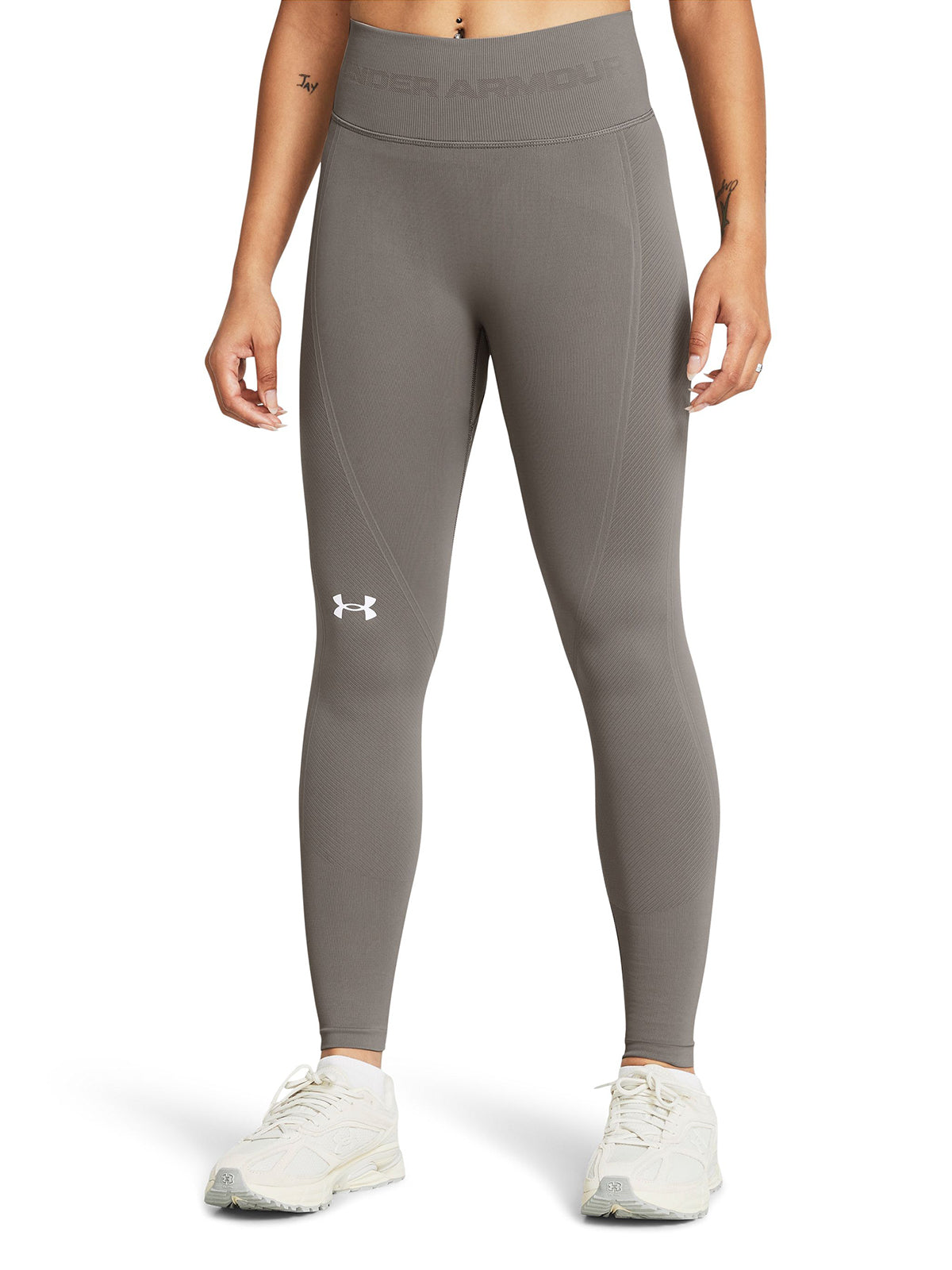 Leggings Training Mujer Color Gris-3