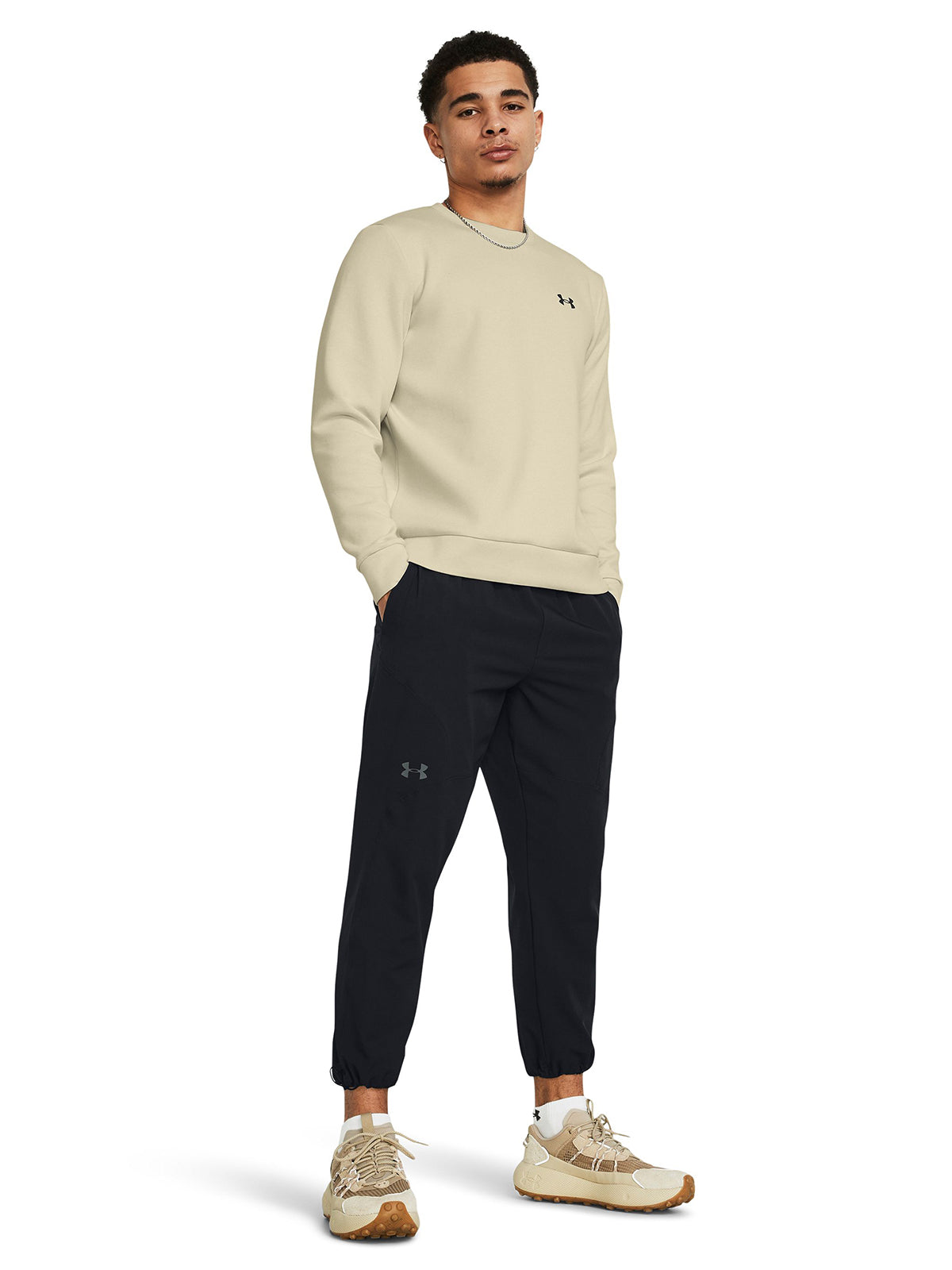 Camiseta Training Hombre Color Beige-3