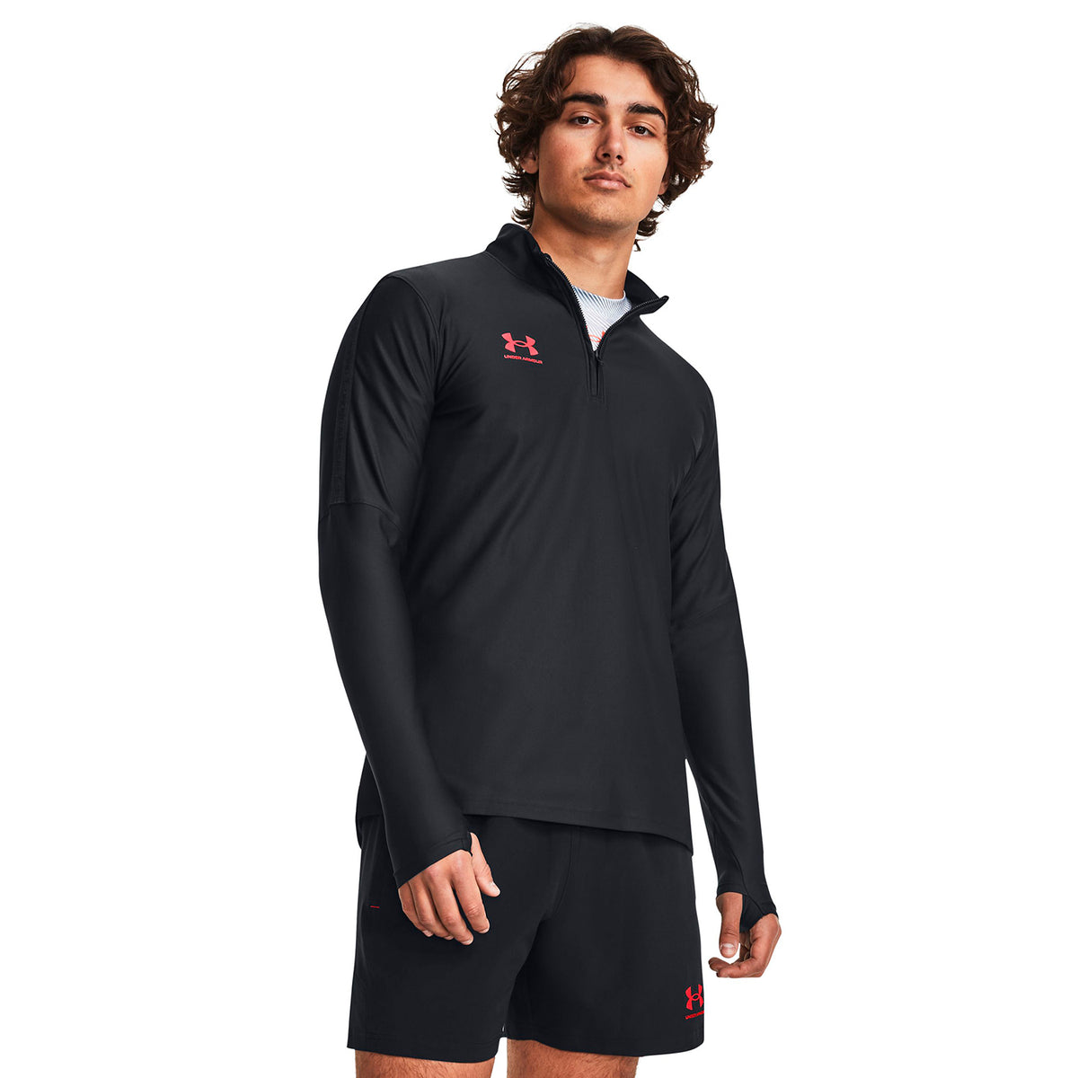 Buzo Fútbol Hombre Color Negro-3