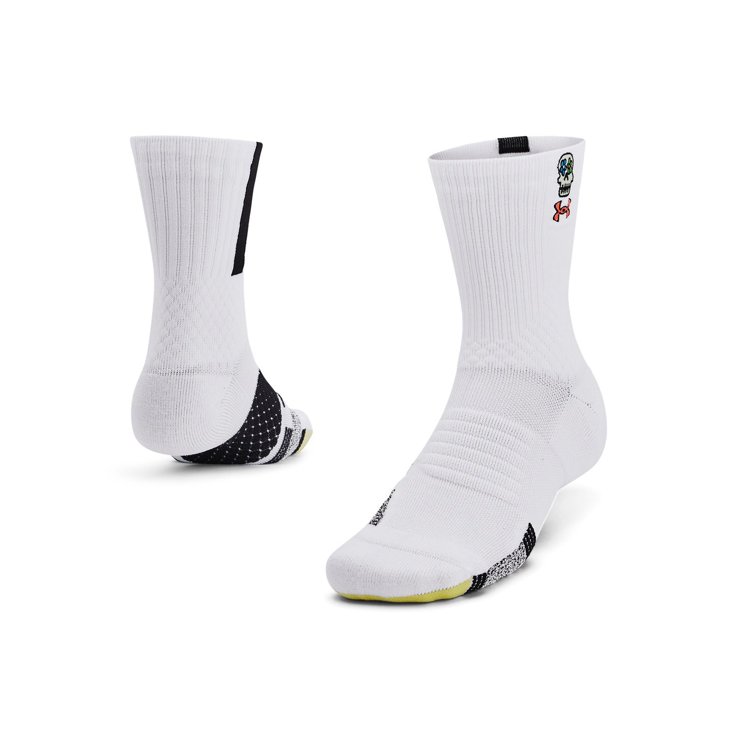 Medias Running Unisex Color Blanco-1
