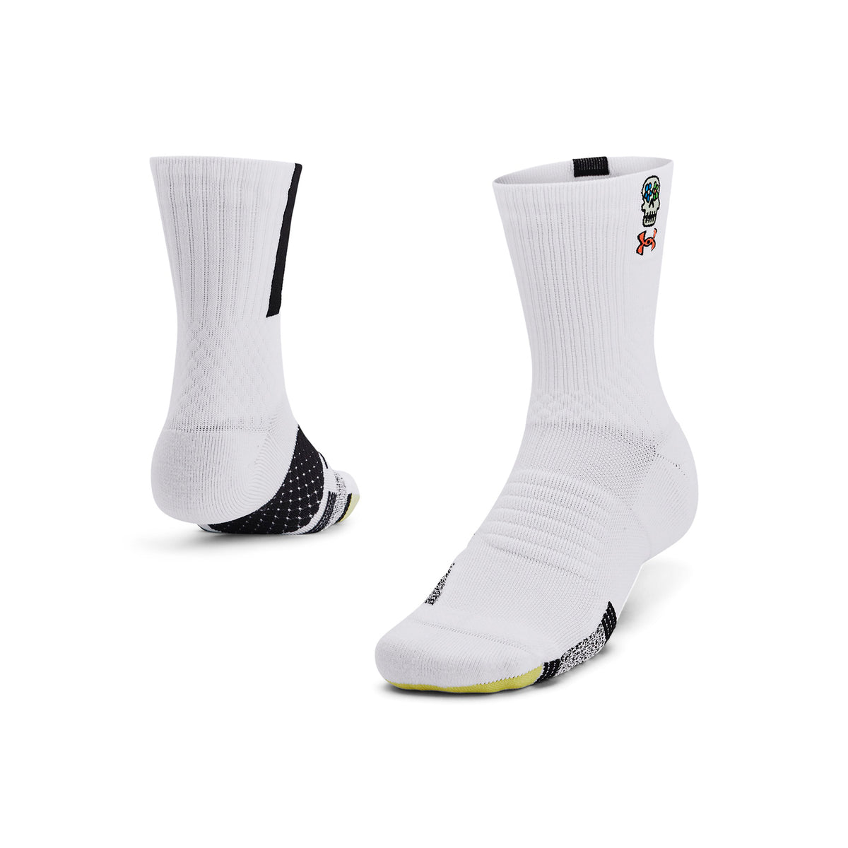 Medias Running Unisex Color Blanco-1