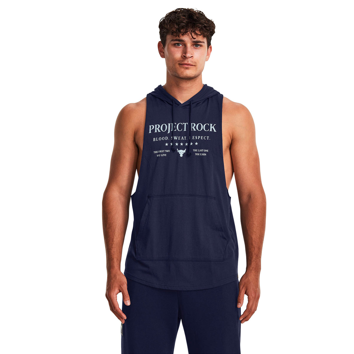 Buzo Training Hombre Color Azul-3
