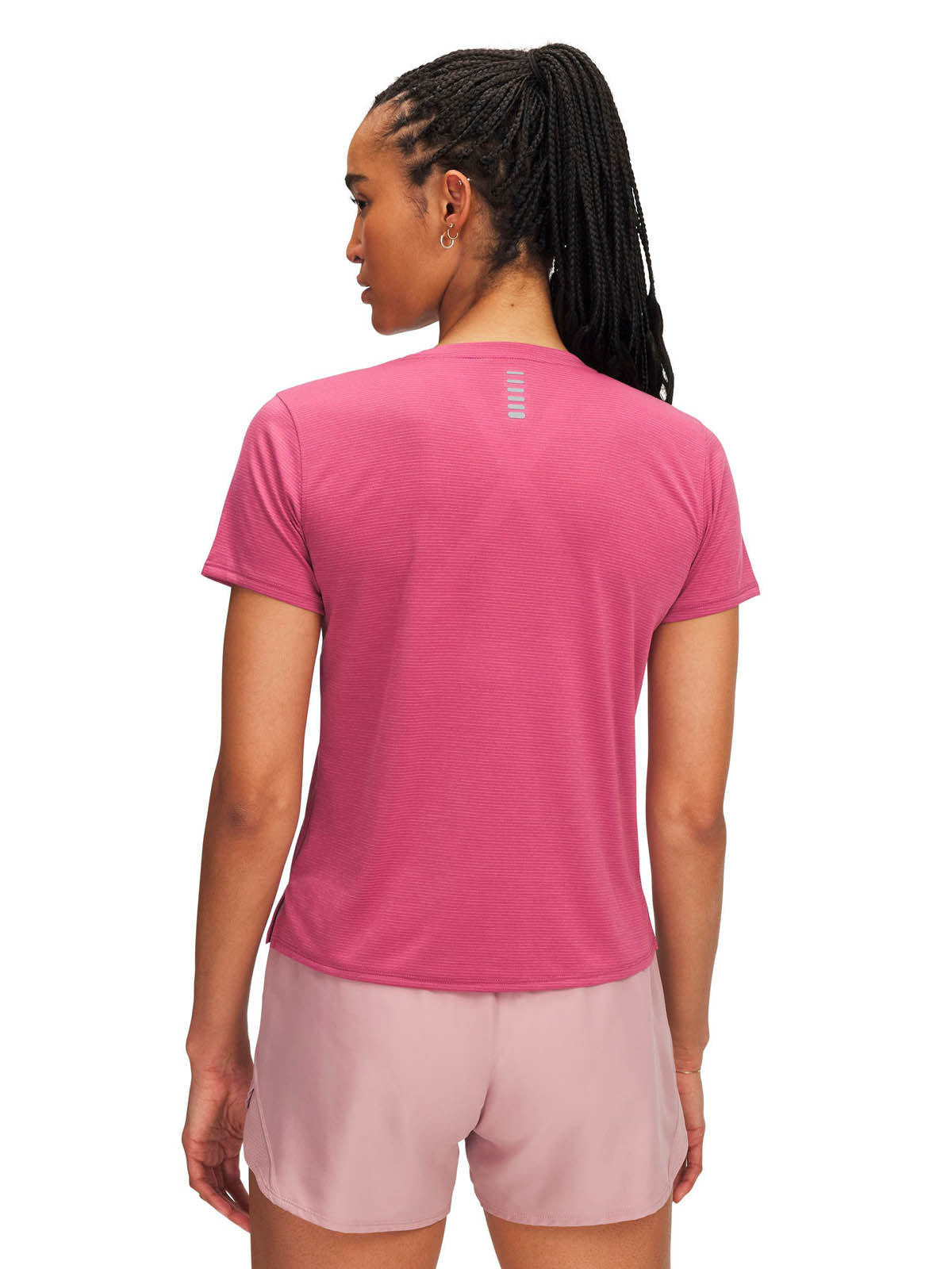 Camiseta Running Mujer Color Rojo-4