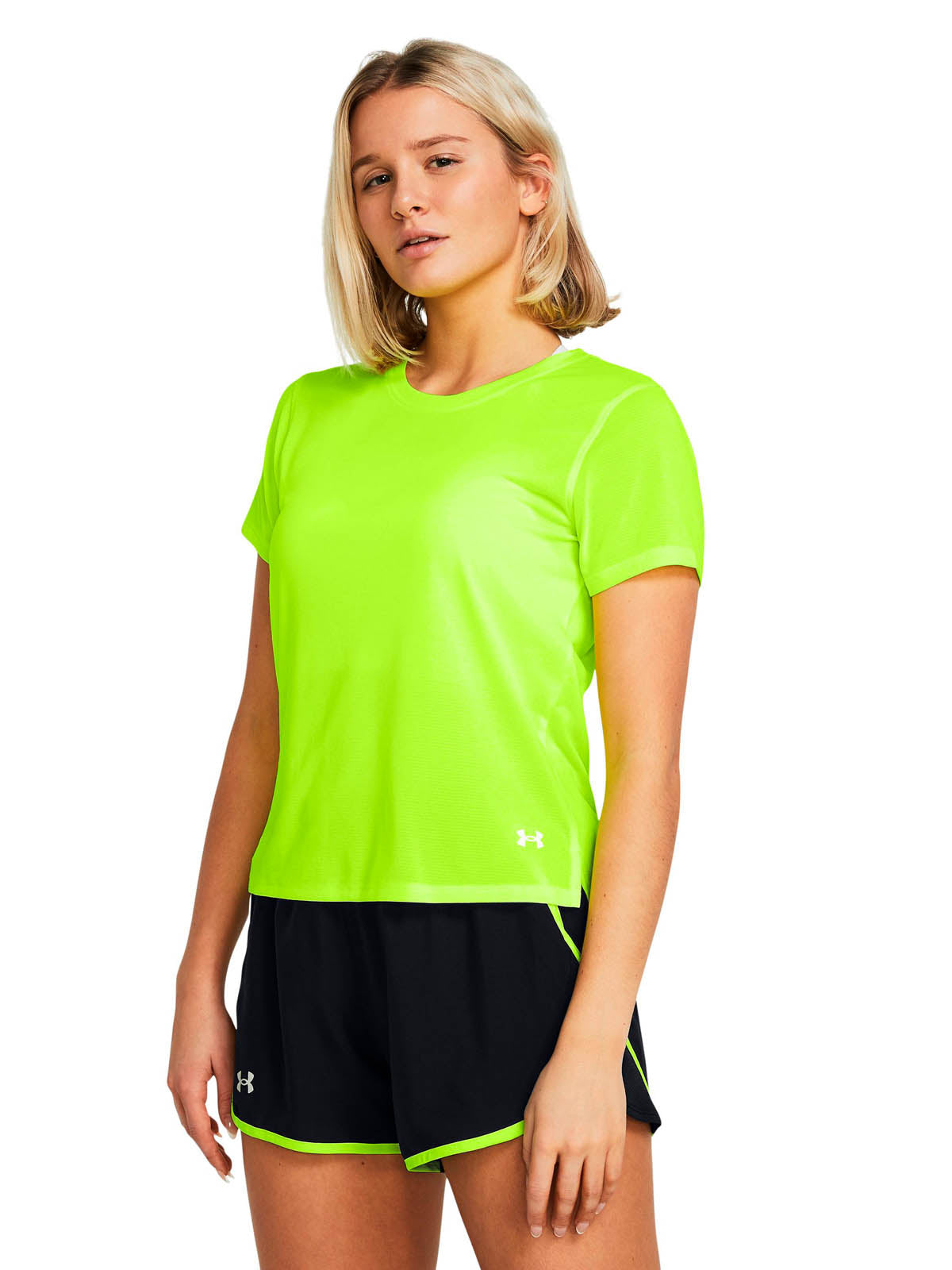 Camiseta Running Mujer Color Amarillo-3