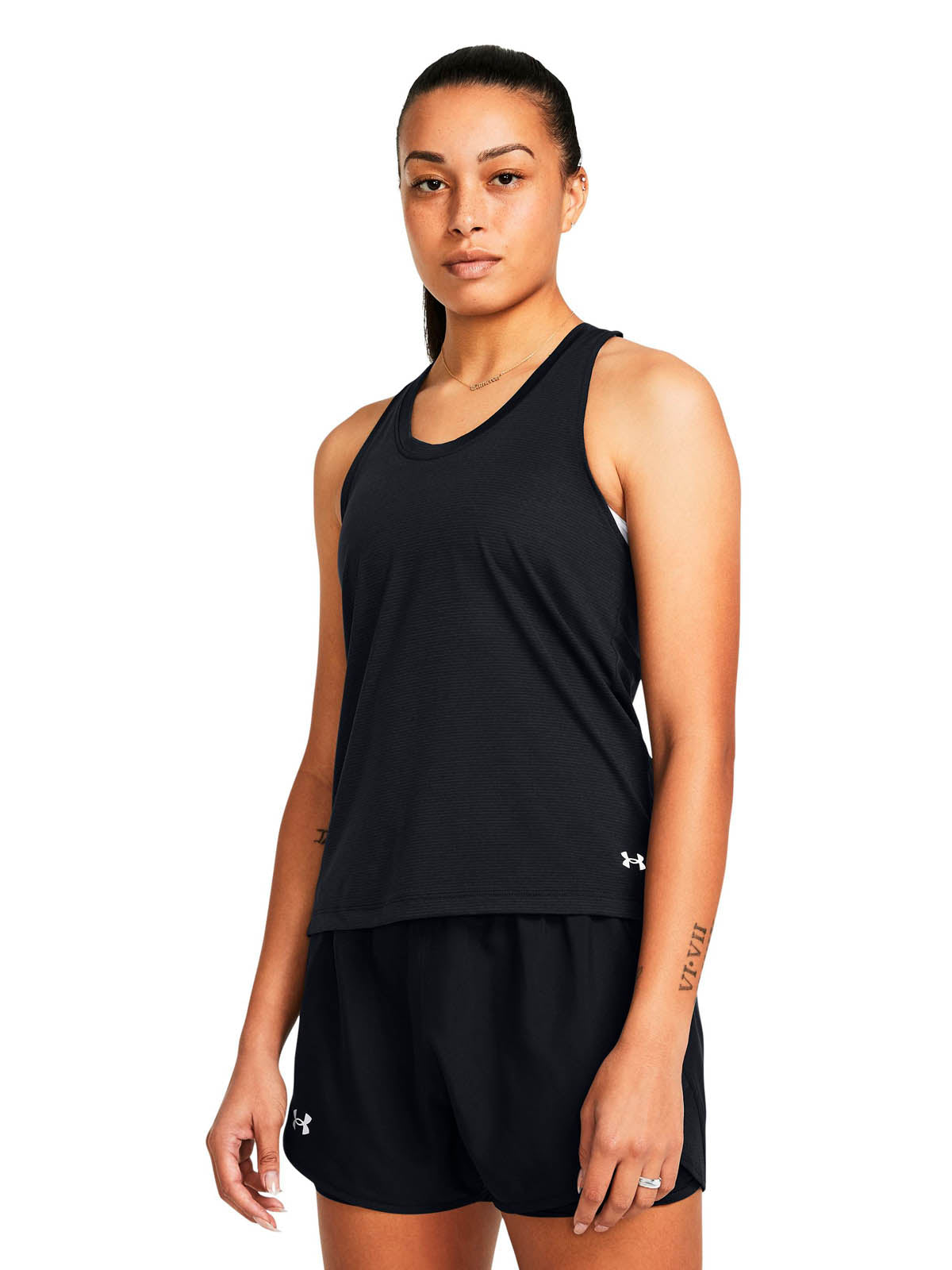 Camiseta Running Mujer Color Negro-3