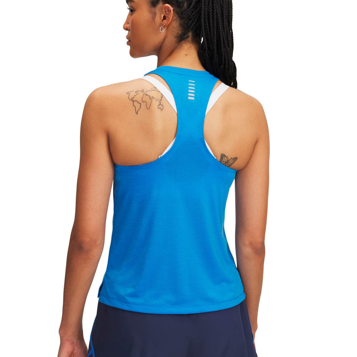 Esqueleto Running Mujer Color Azul-2