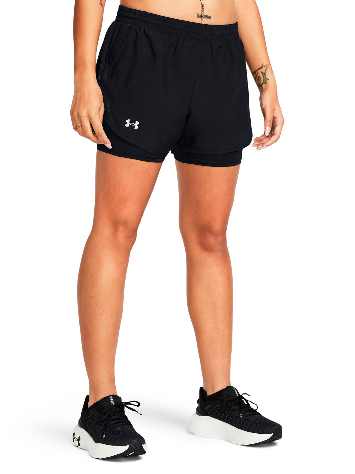 Short Running Mujer Color Negro-3