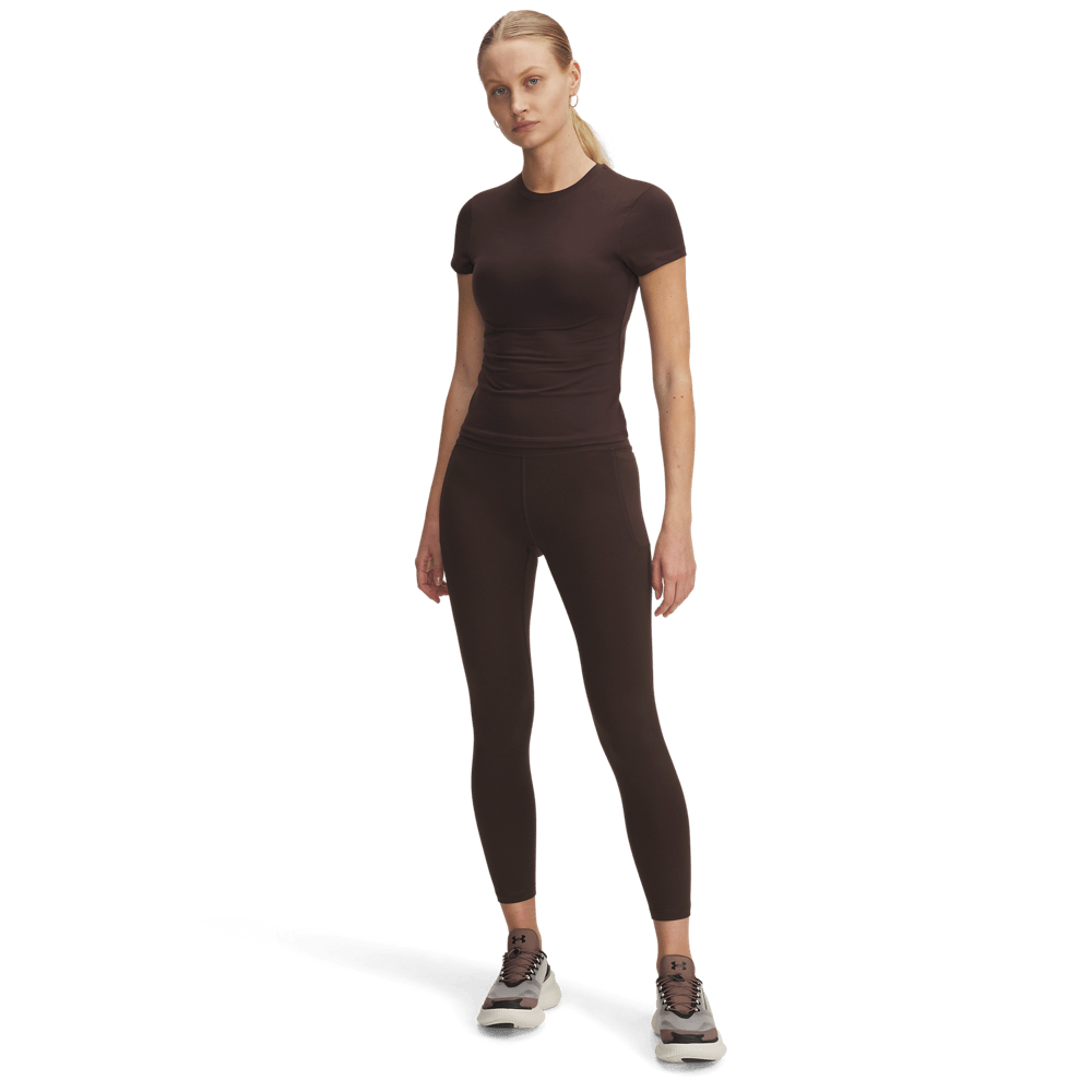 Leggings Training Mujer Color Café