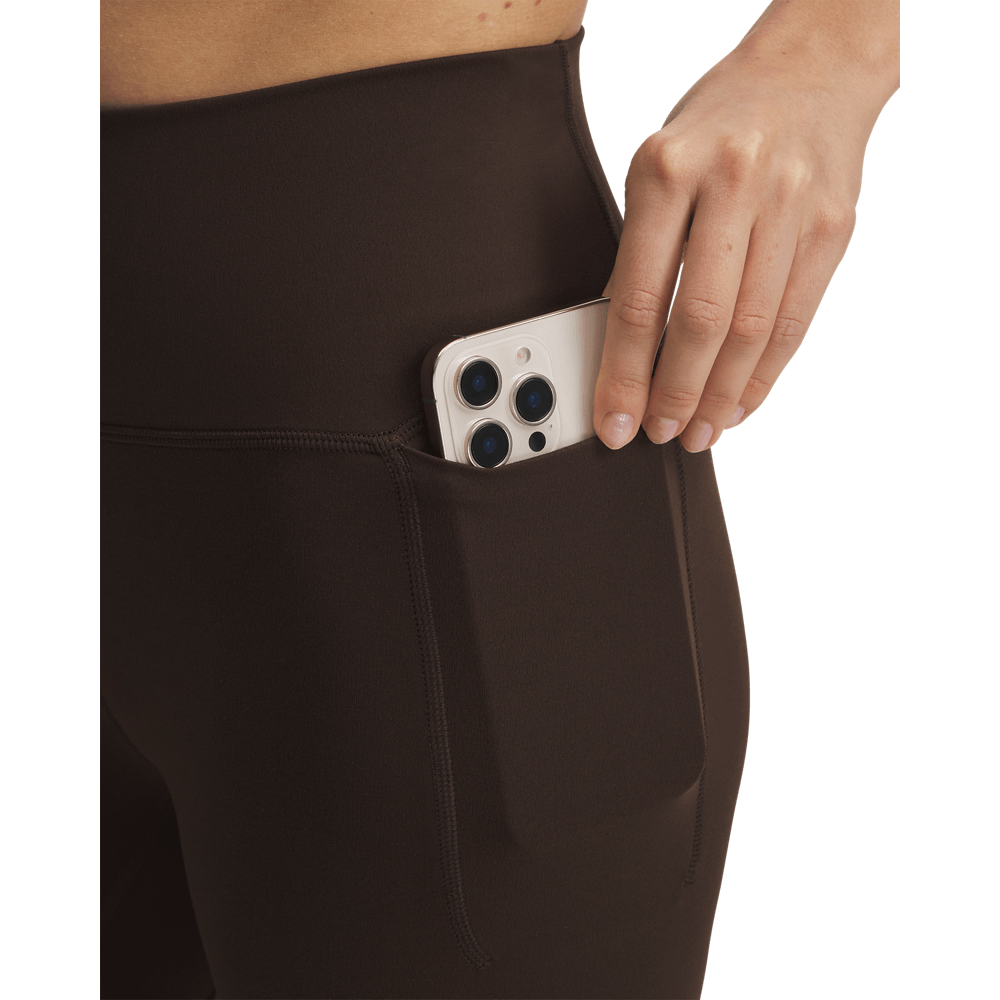 Leggings Training Mujer Color Café