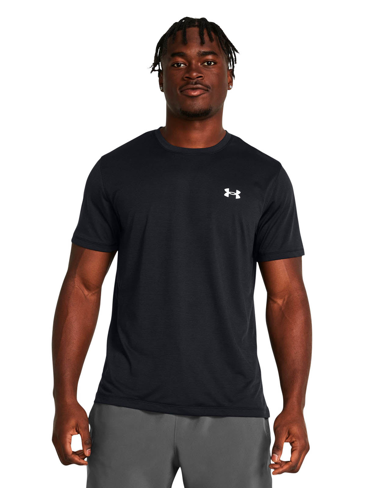 Camiseta Running Hombre Color Negro-3