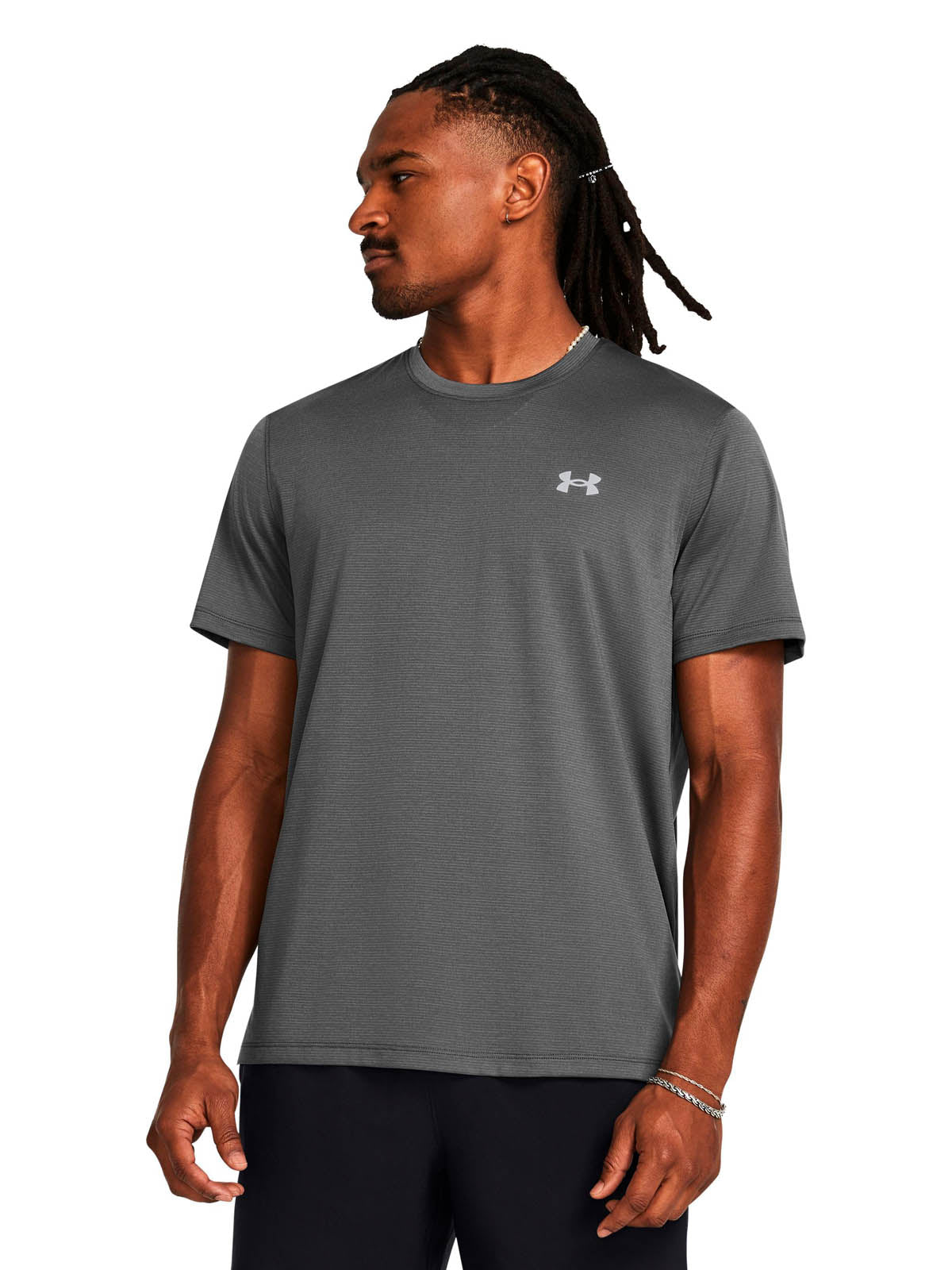 Camiseta Running Hombre Color Gris-3