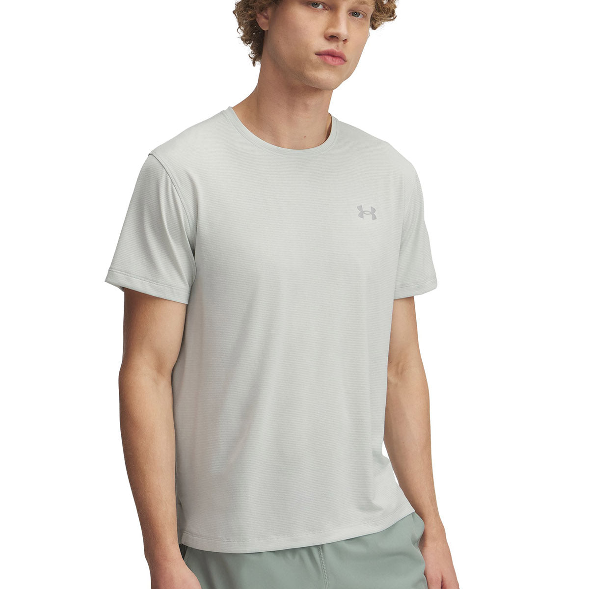 Camiseta Running Hombre Color Verde-1