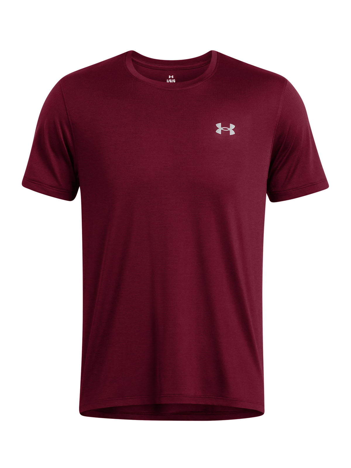 Camiseta Running Hombre Color Rojo-1
