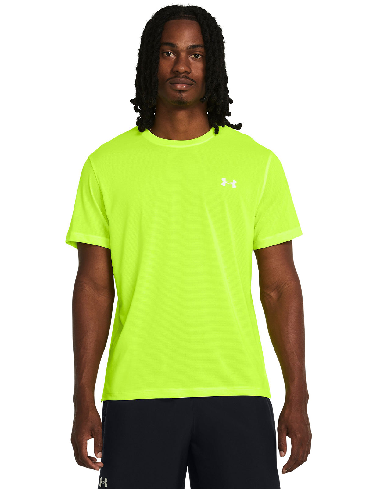 Camiseta Running Hombre Color Verde-3