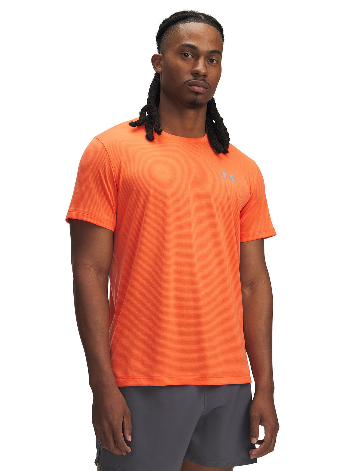 Camiseta Running Hombre Color Naranja-1