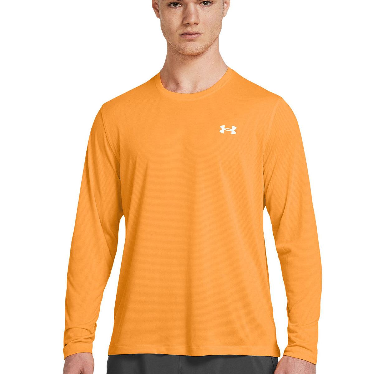 Camiseta Running Hombre Color Naranja-1