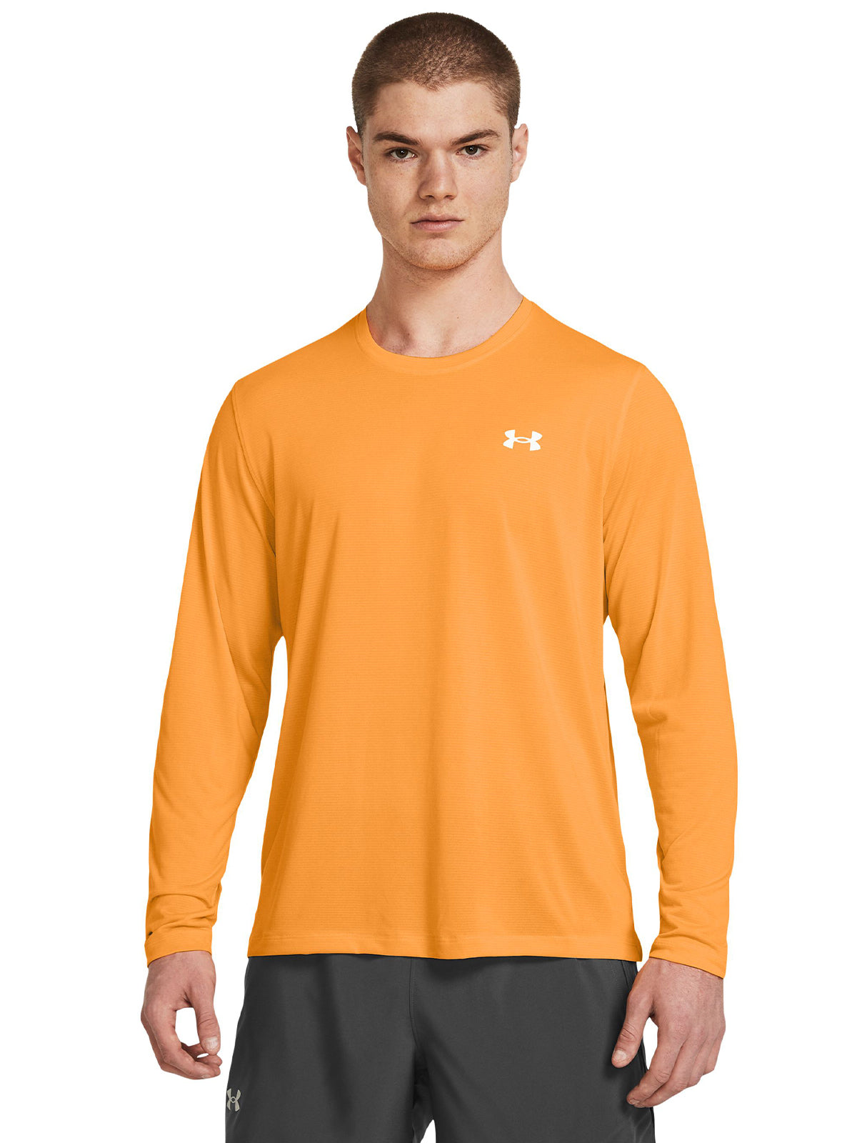 Camiseta Running Hombre Color Naranja-1