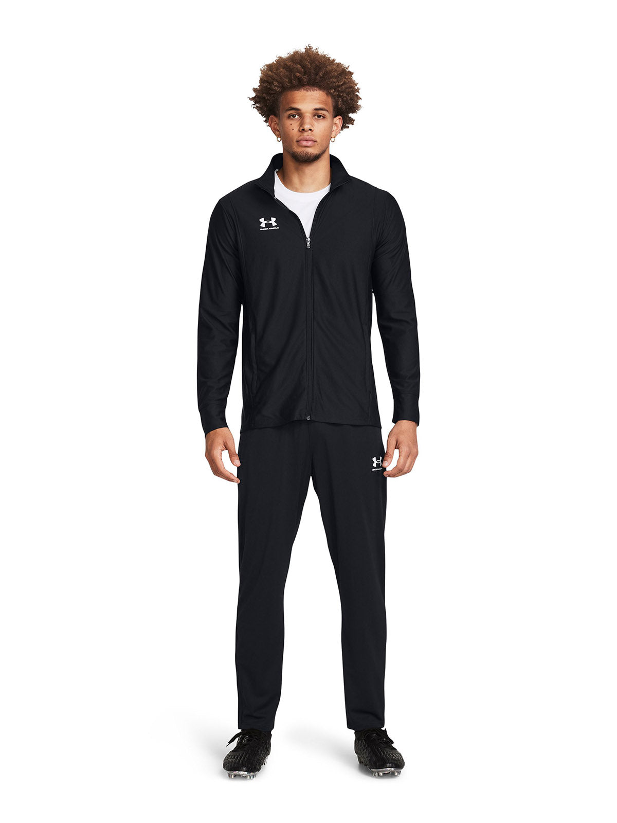 Pantalón Fútbol Hombre Color Negro-5