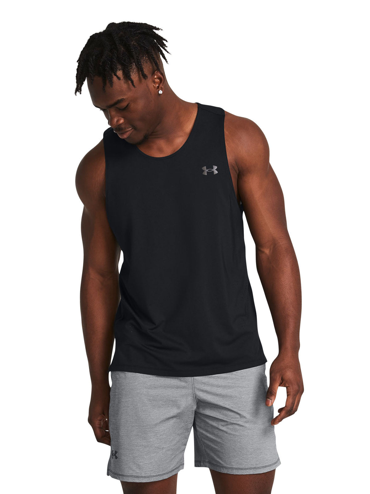 Camiseta Running Hombre Color Negro-3