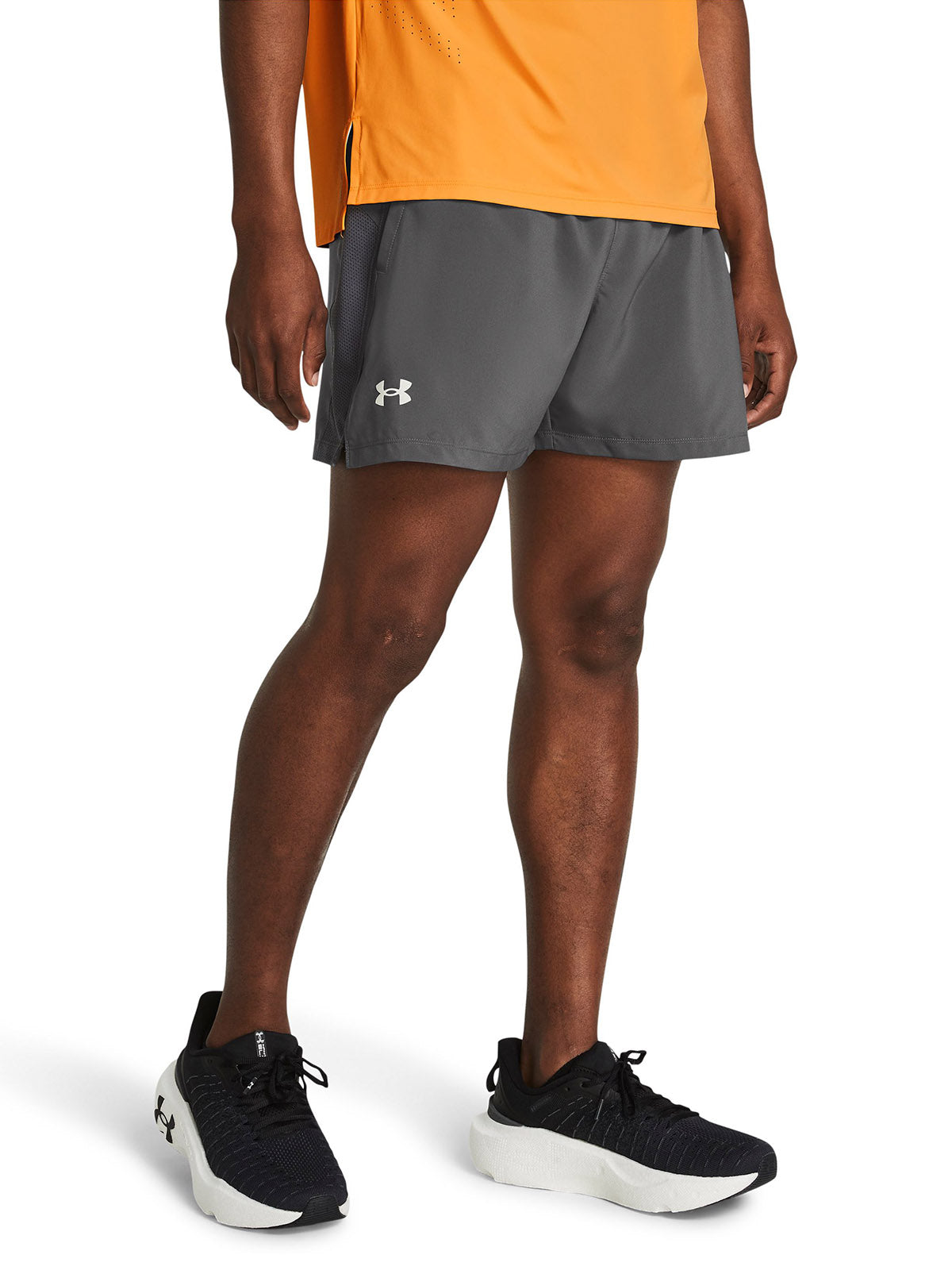 Short Running Hombre Color Gris-3