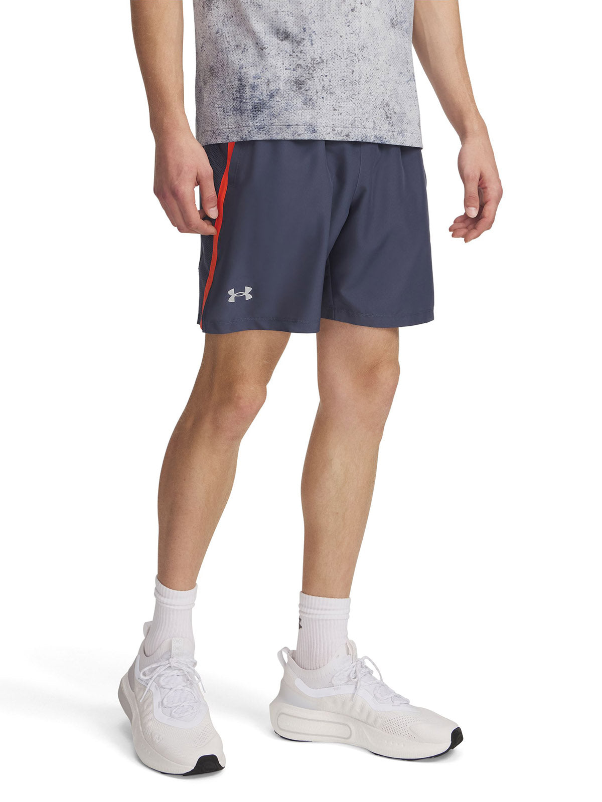 Short Running Hombre Color Gris-1