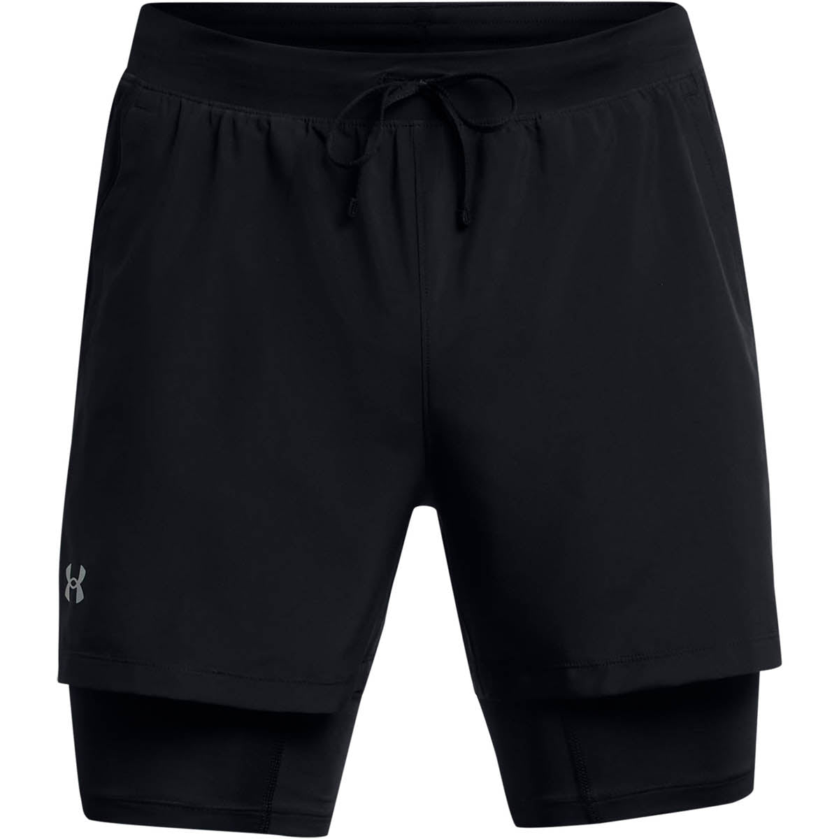 Short Running Hombre Color Negro-1