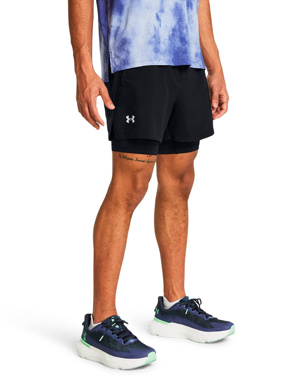 Short Running Hombre Color Negro-3