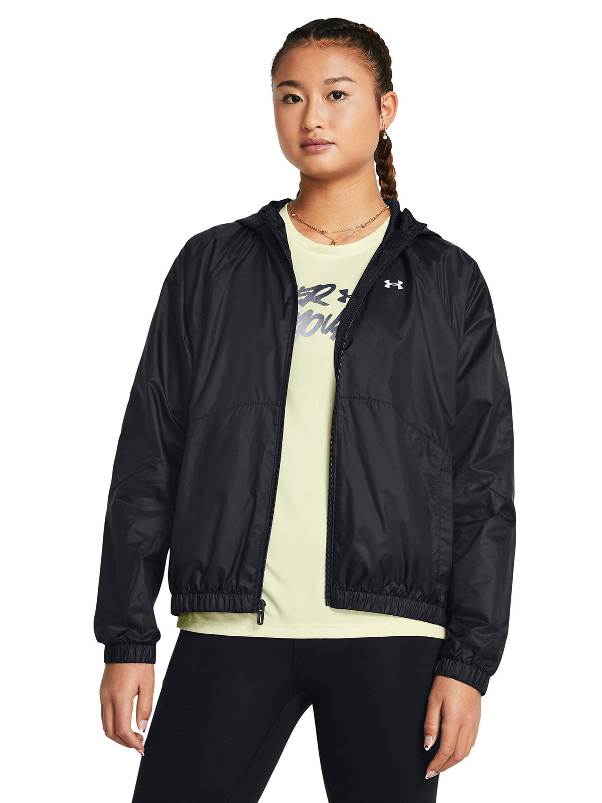 Chaqueta Training Mujer Color Negro-3