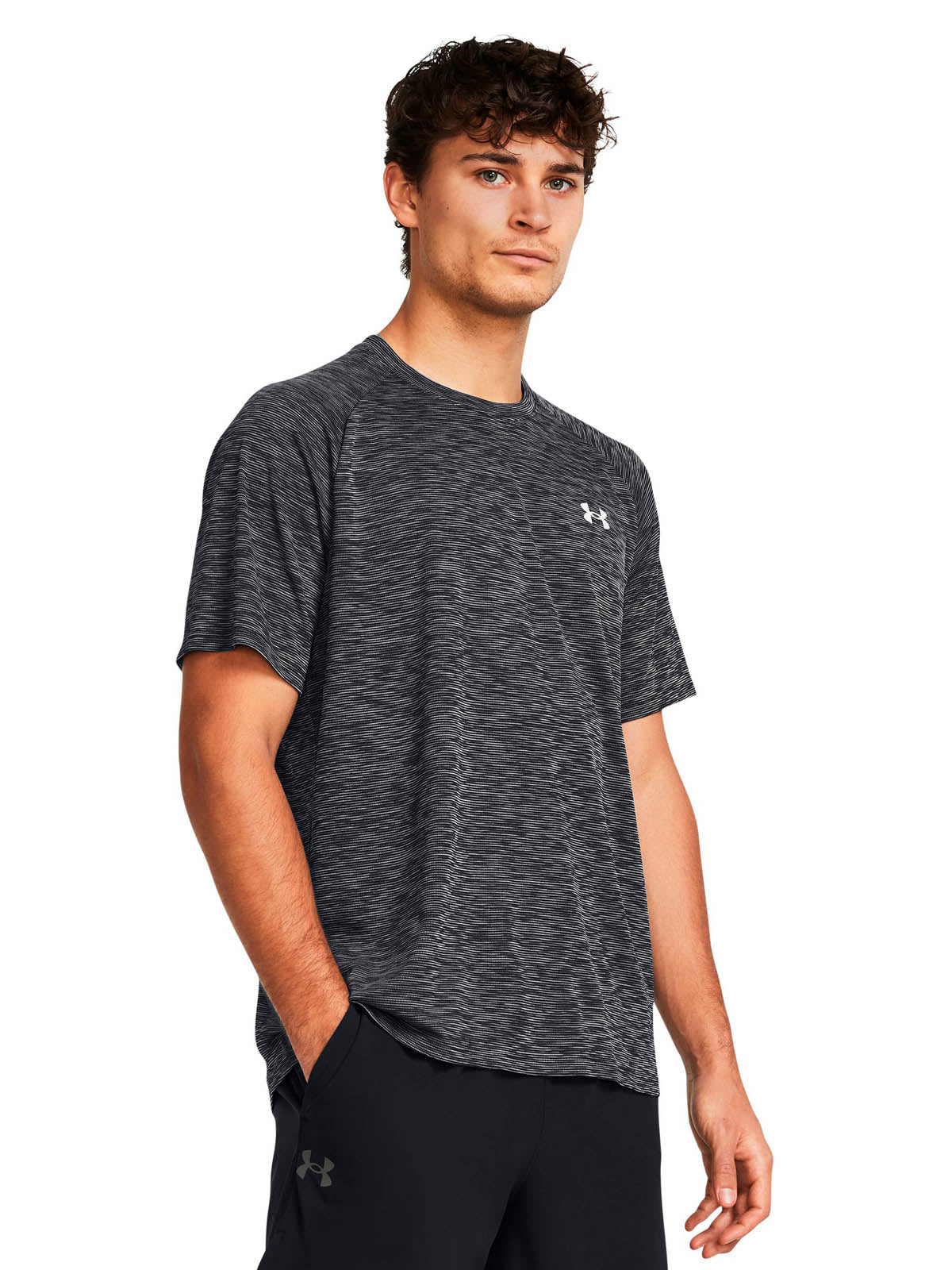 Camiseta Training Hombre Color Negro-3