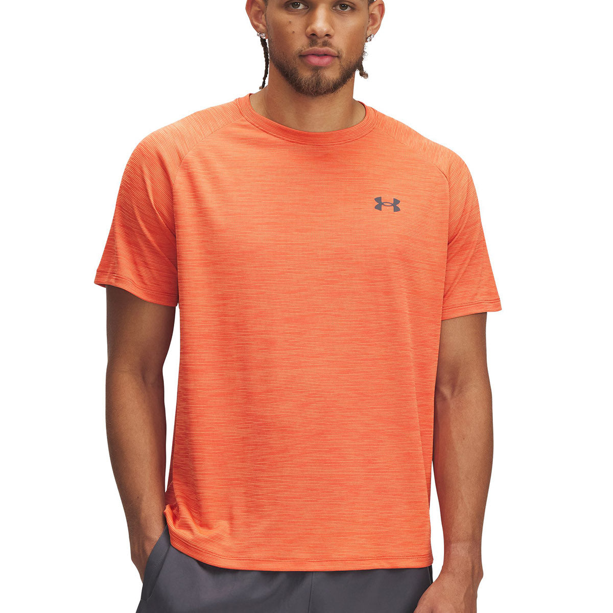 Camiseta Training Hombre Color Naranja-1
