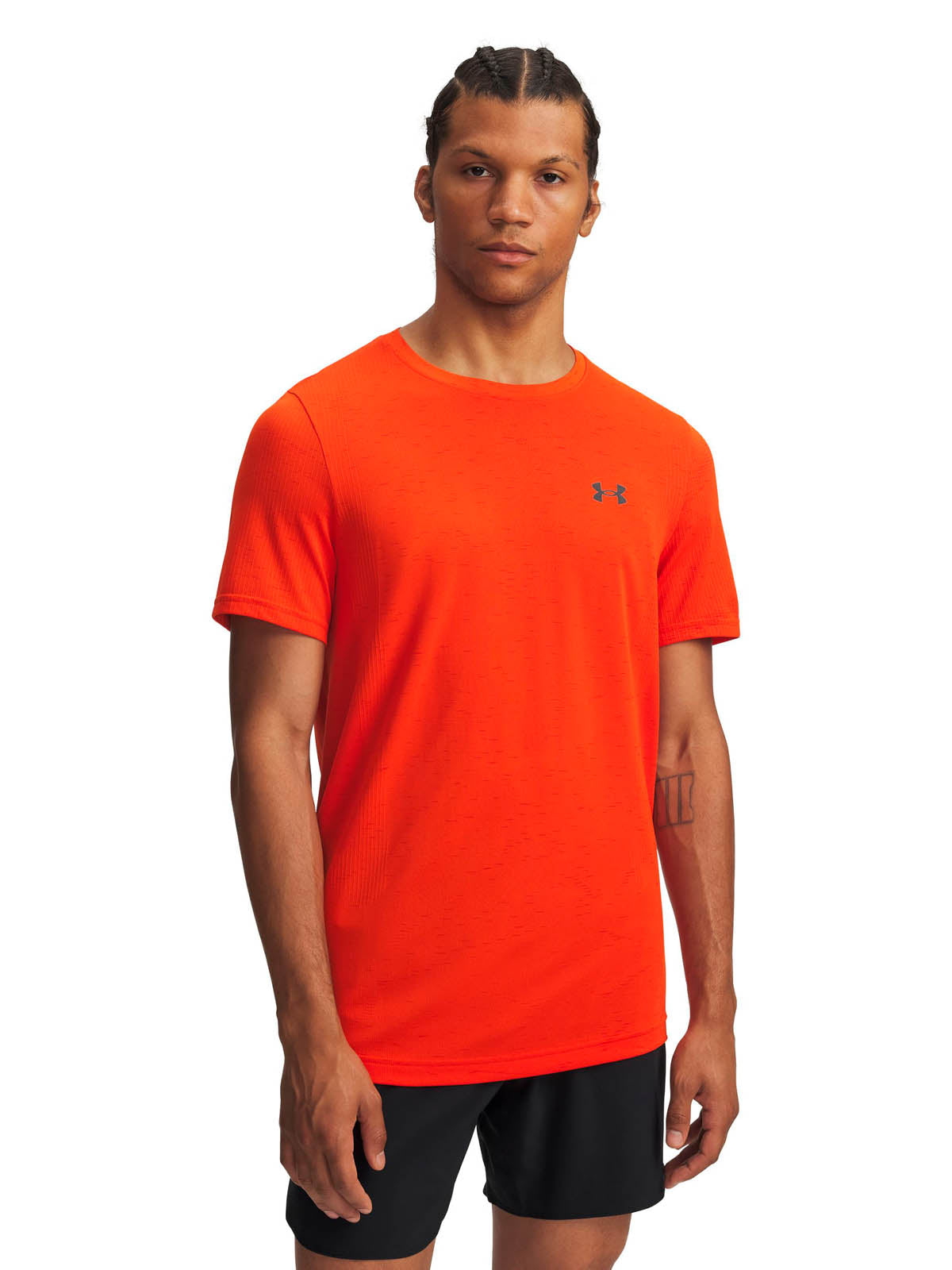 Camiseta Training Hombre Color Naranja-1