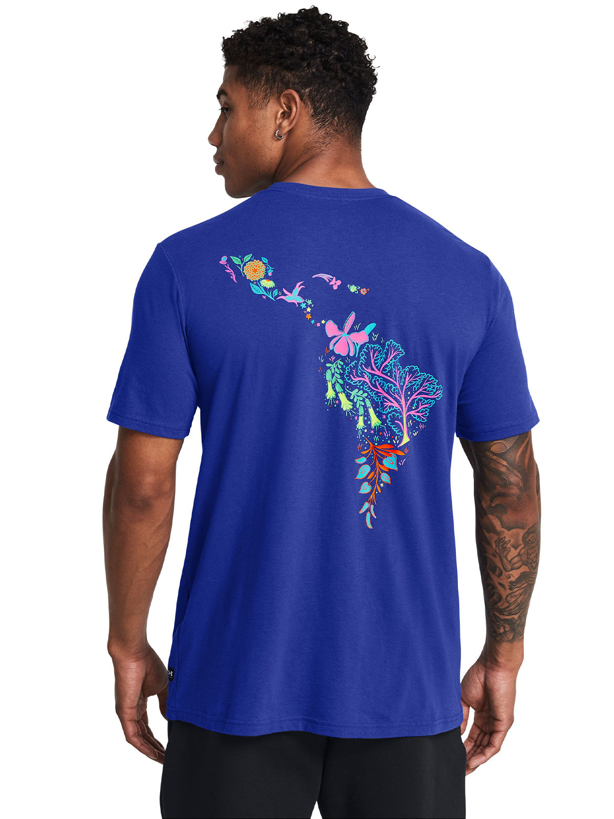 Camiseta Training Hombre Color Azul-4