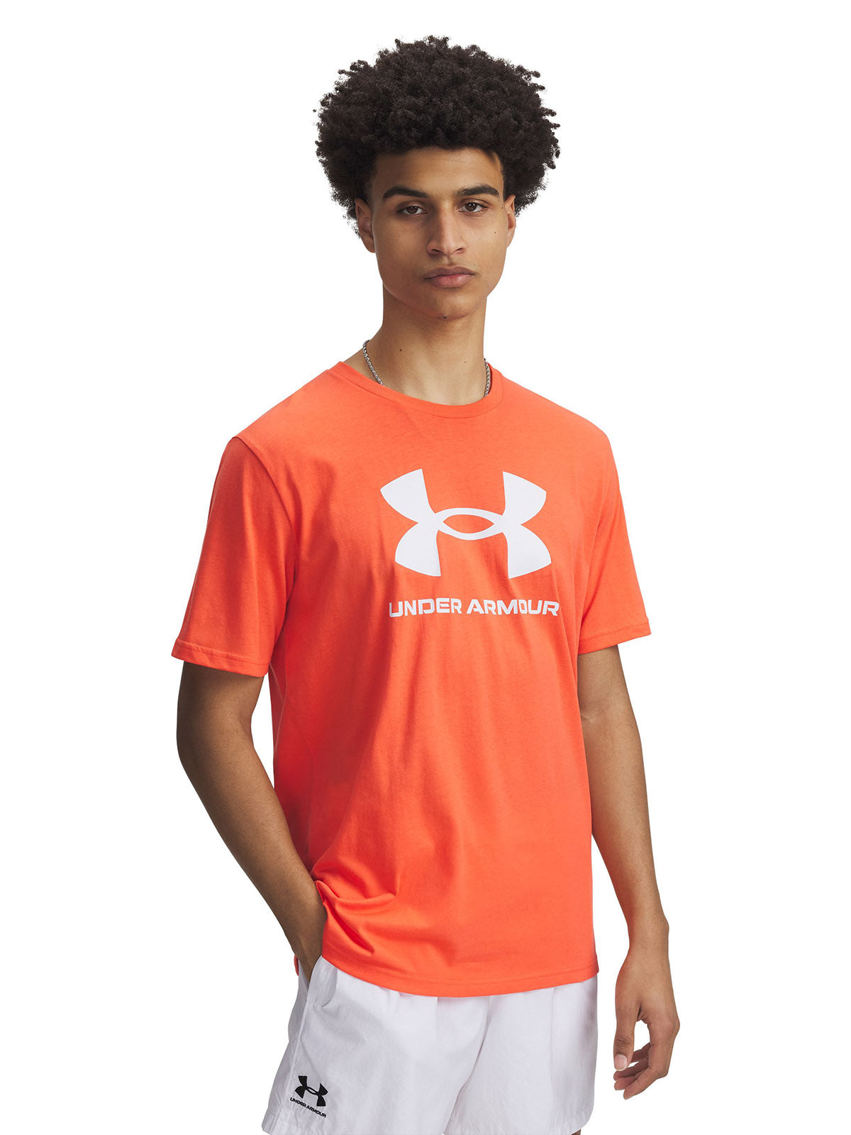 Camiseta Sportstyle Hombre Color Naranja-1
