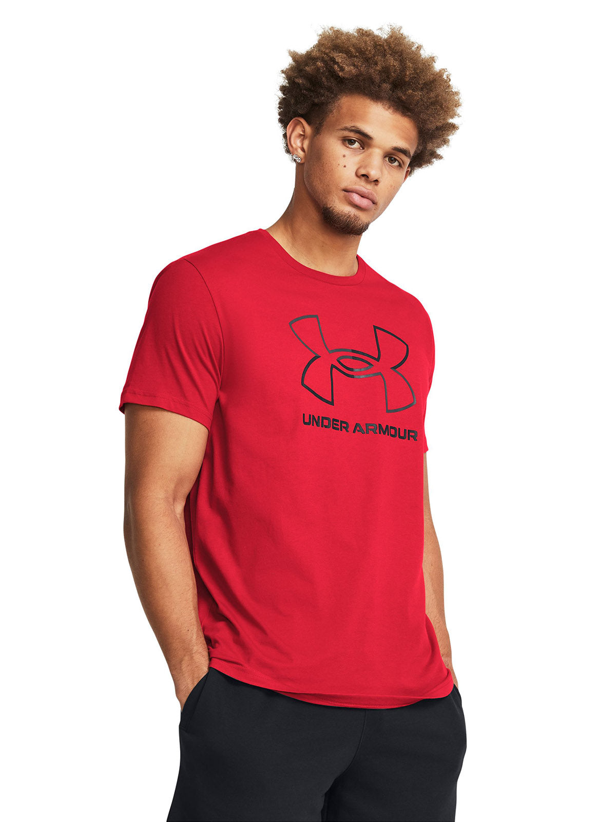 Camiseta Training Hombre Color Rojo-3