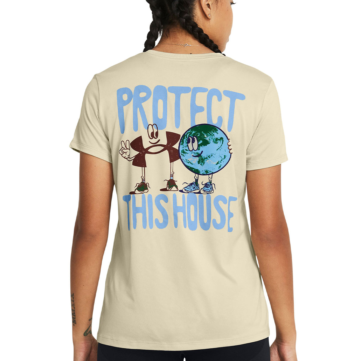 Camiseta Training Mujer Color Blanco-2