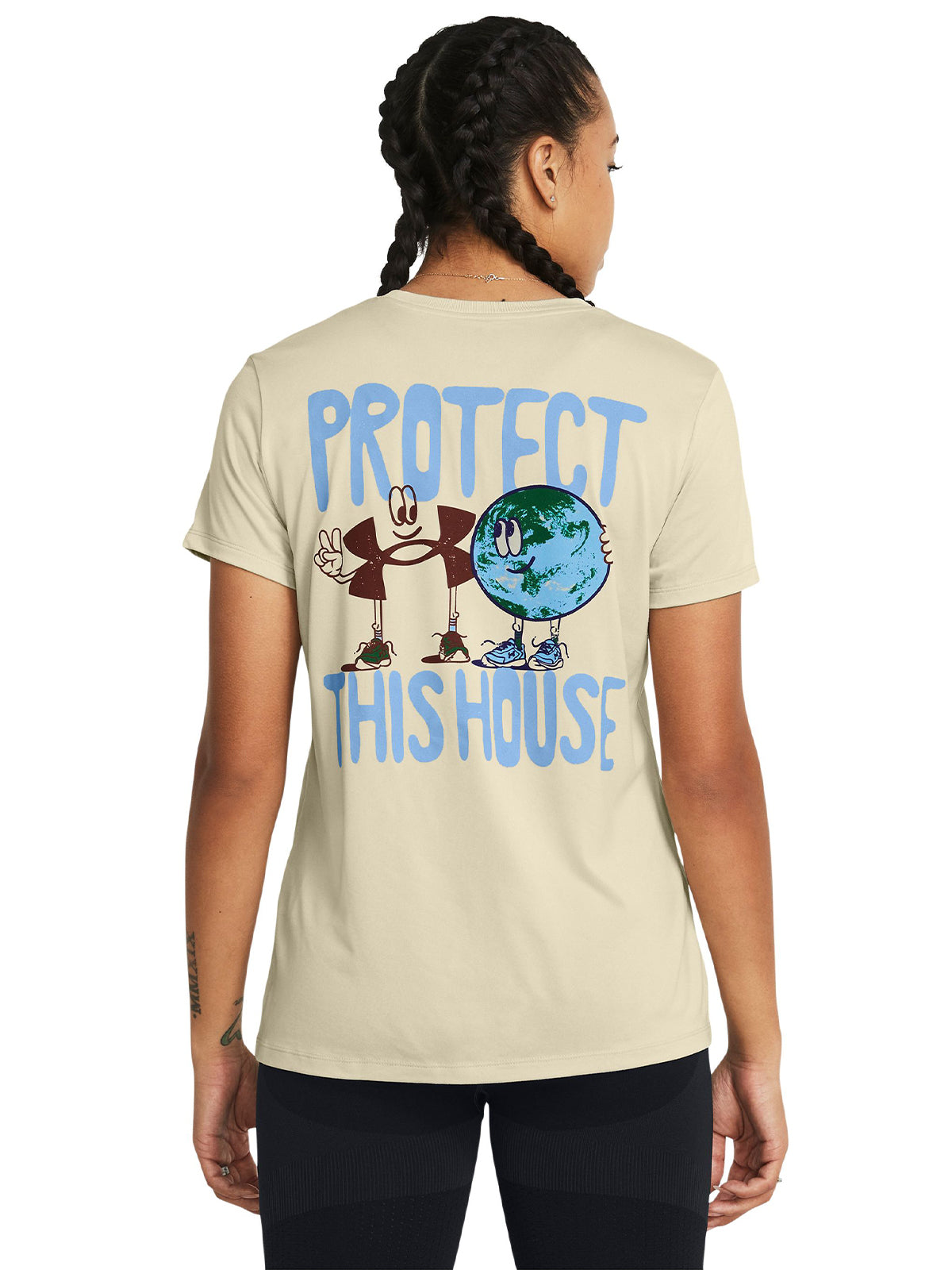 Camiseta Training Mujer Color Blanco-2