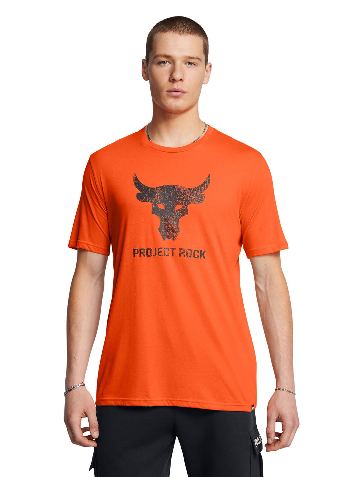 Camiseta Training Hombre Color Naranja-3