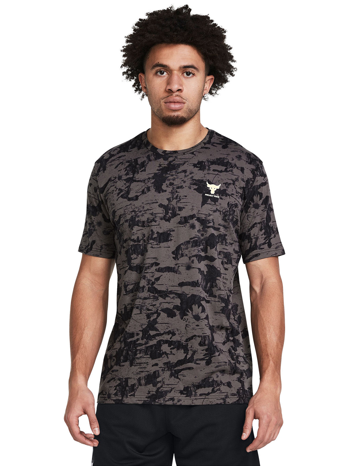 Camiseta Training Hombre Color Café-1