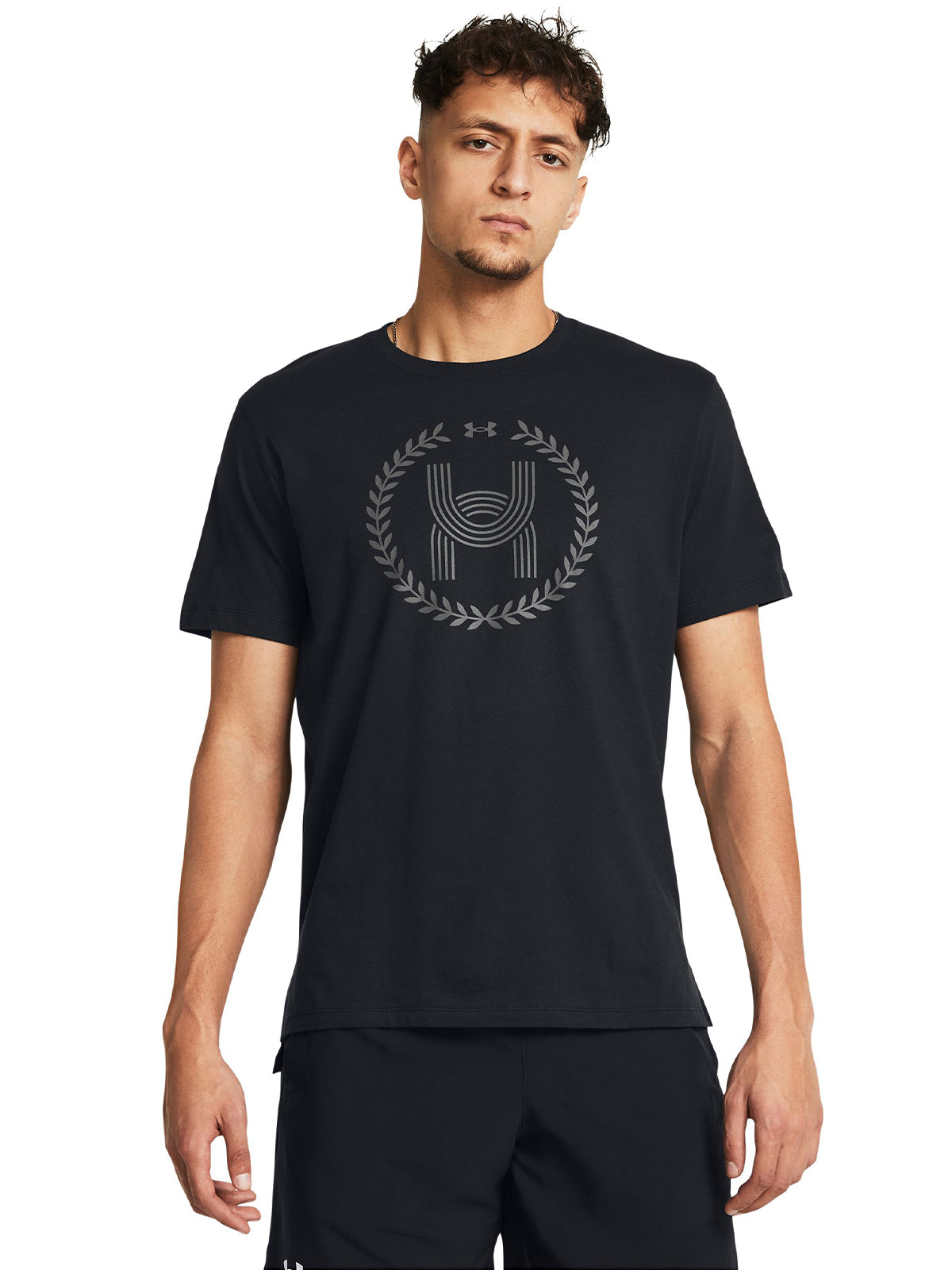 Camiseta Running Hombre Color Negro-3