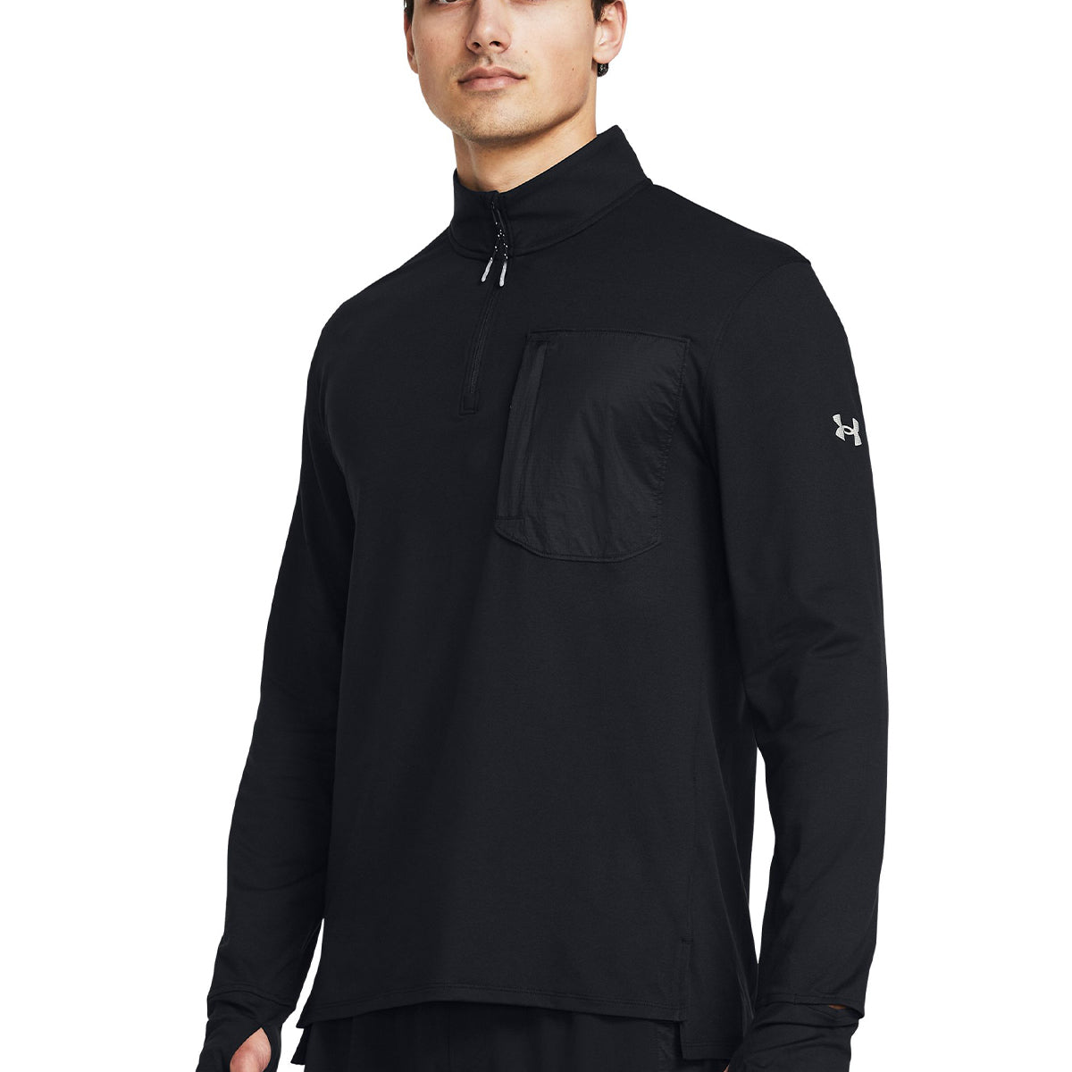 Buzo Running Hombre Color Negro-1