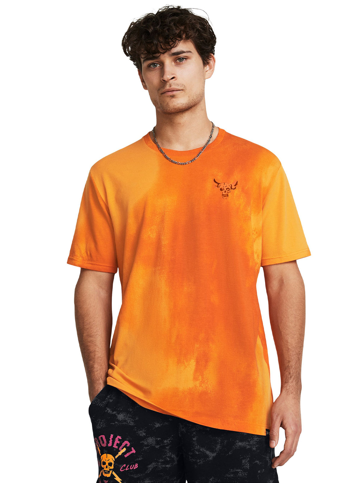 Camiseta Training Hombre Color Naranja-1