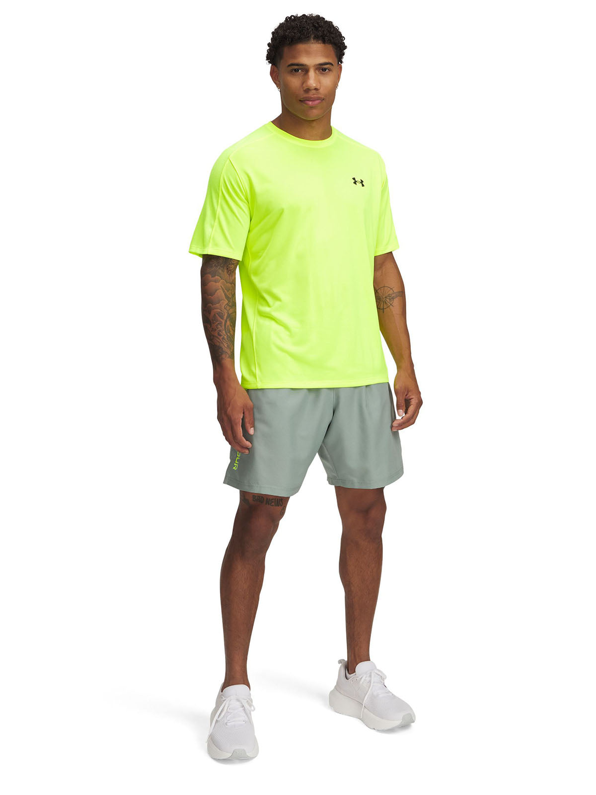 Short Training Hombre Color Verde-3